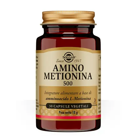 Solgar Amino Metionina 500 - 30 capsule vegetali Solgar Amino Metionina 500 - 30 capsule vegetali