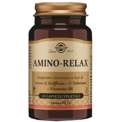 Solgar Amino Relax integratore rilassante 30 capsule vegetali