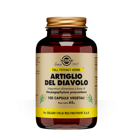 Solgar Artiglio del Diavolo - Integratore per il benessere articolare Solgar Artiglio del Diavolo - Integratore per il benessere articolare
