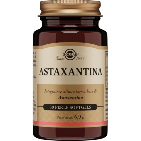 Solgar Astaxantina - Integratore antiossidante 30 perle