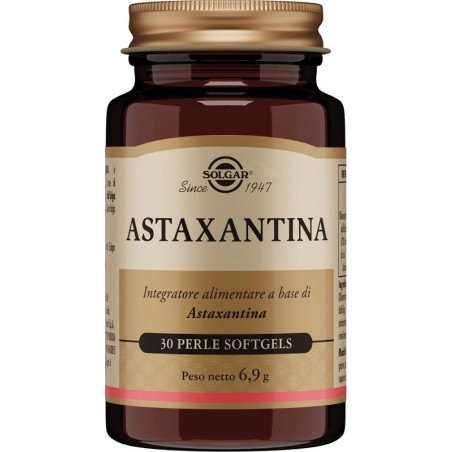 Solgar Astaxantina - Integratore antiossidante 30 perle Solgar Astaxantina - Integratore antiossidante 30 perle