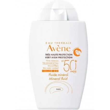 Avène Fluido Minerale SPF50+ Elevata Protezione Solare 40ml