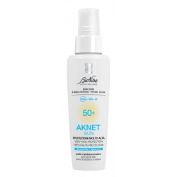BioNike Aknet Sun SPF50+ protezione molto alta per pelle acneica 50 ml