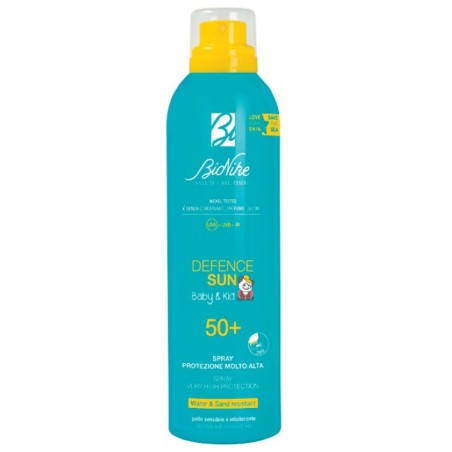 Bionike Defence Sun Baby&Kid SPF 50+ spray alta protezione per bambini 200 ml Bionike Defence Sun Baby&Kid SPF 50+ spray alta protezione per bambini 200 ml
