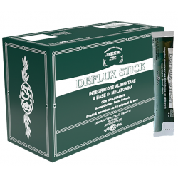Deflux 20 Stick Monodose – integratore per reflusso e benessere gastrico con condroitin solfato e acido ialuronico.