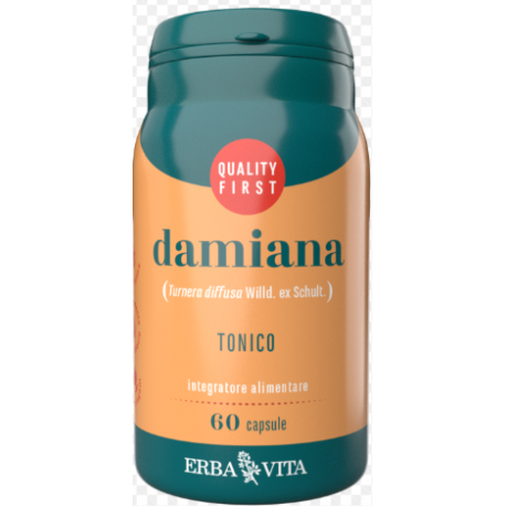 Erba Vita Damiana integratore tonico 60 capsule