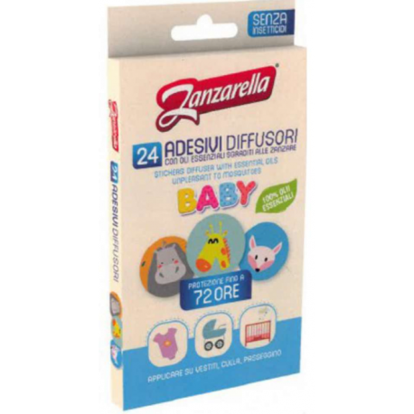 ZANZARELLA STICKER BABY 24 PEZZI