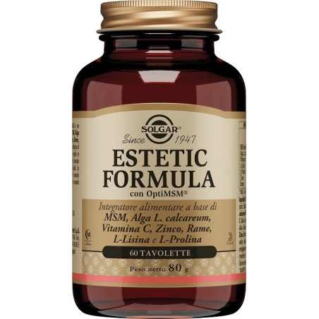 Solgar Estetic Formula - Integratore per capelli, pelle e unghie 60 tavolette Solgar Estetic Formula - Integratore per capelli, pelle e unghie 60 tavolette