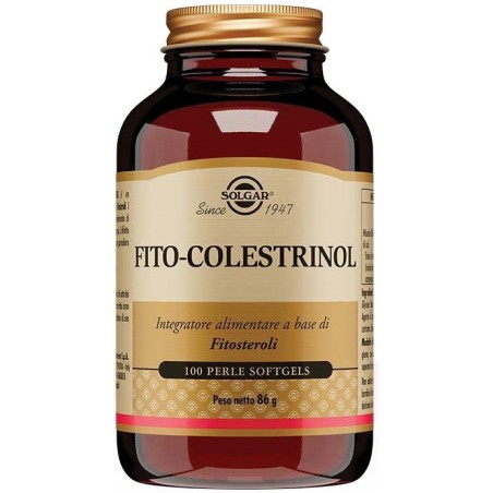 Solgar Fito-Colestrinol Integratore per il Colesterolo 100 Perle: supporto naturale per la salute cardiovascolare. Solgar Fito-Colestrinol Integratore per il Colesterolo 100 Perle: supporto naturale per la salute cardiovascolare.