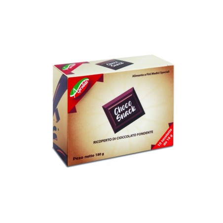 Aprotide Chock Snack al gusto vaniglia 10 tavolette da 18 g Aprotide Chock Snack al gusto vaniglia 10 tavolette da 18 g