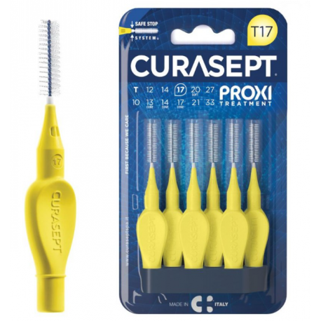 CURASEPT PROXI T17 GIALLO/YELLOW 6 PEZZI