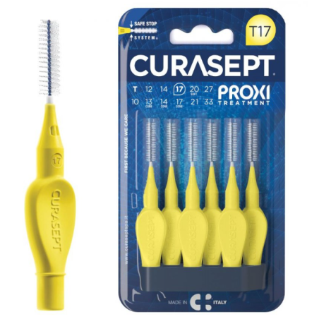 CURASEPT PROXI T17 GIALLO/YELLOW 6 PEZZI CURASEPT PROXI T17 GIALLO/YELLOW 6 PEZZI