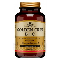 Solgar Golden Crin B+C  100 tavolette integratore per i capelli