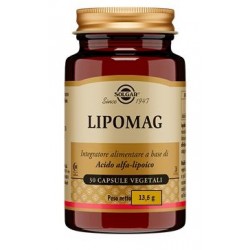 Solgar Lipomag integratore antiossidante rigenerante 30 capsule vegetali