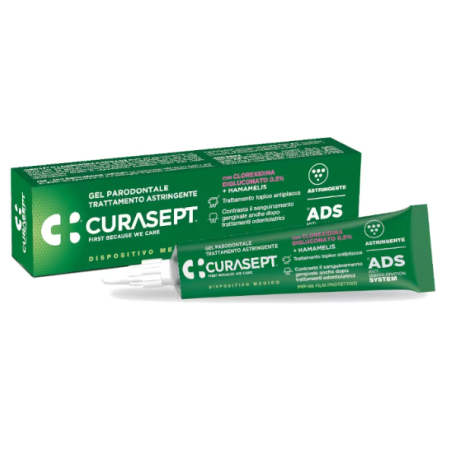 CURASEPT GEL PARODONTALE ADS DNA TRATTAMENTO ASTRINGENTE 30ML CURASEPT GEL PARODONTALE ADS DNA TRATTAMENTO ASTRINGENTE 30ML