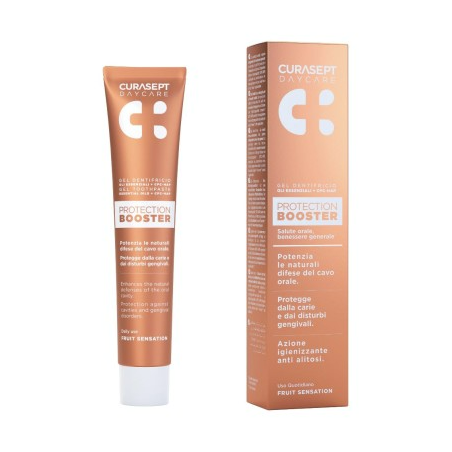 CURASEPT DAYCARE DENTIFRICIO PROTECTION BOOSTER FRUIT SENSATION 75 ML CURASEPT DAYCARE DENTIFRICIO PROTECTION BOOSTER FRUIT SENSATION 75 ML