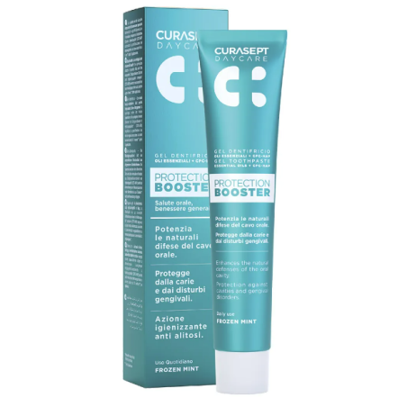 CURASEPT DAYCARE DENTIFRICIO PROTECTION BOOSTER FROZEN MINT75 ML CURASEPT DAYCARE DENTIFRICIO PROTECTION BOOSTER FROZEN MINT75 ML