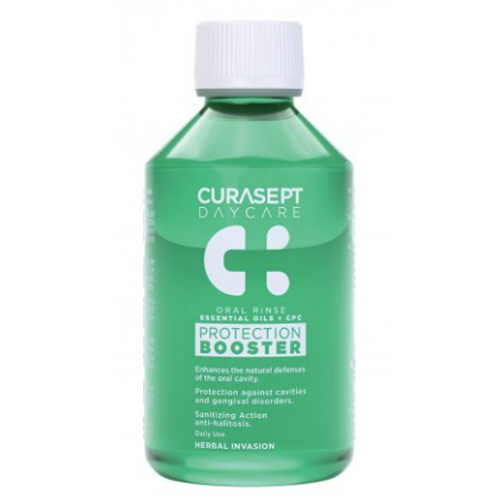 CURASEPT DAYCARE COLLUTORIO PROTECTION BOOSTER HERBAL INVESION 100 ML