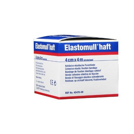 Elastomull Haft Benda elastica autoadesiva compressione forte 4 x 400 cm