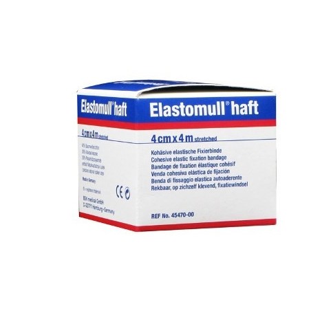 Elastomull Haft Benda elastica autoadesiva compressione forte 4 x 400 cm Elastomull Haft Benda elastica autoadesiva compressione forte 4 x 400 cm