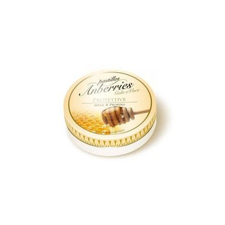 Anberries Miele e Propoli Caramelle per la Gola 55 g Anberries Miele e Propoli Caramelle per la Gola 55 g