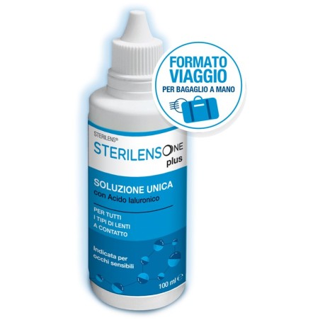Sterilens One Plus Soluzione per lenti a contatto con acido ialuronico 100 ml Sterilens One Plus Soluzione per lenti a contatto con acido ialuronico 100 ml