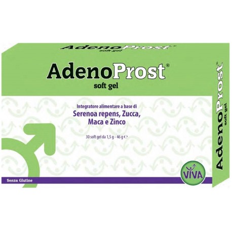 Tuscofarm Adenoprost integratore per prostata e vie urinarie 30 capsule soft gel