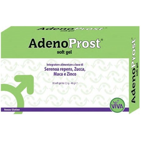 Tuscofarm Adenoprost integratore per prostata e vie urinarie 30 capsule soft gel Tuscofarm Adenoprost integratore per prostata e vie urinarie 30 capsule soft gel