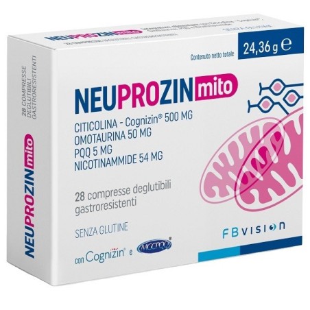 Neuprozin Mito integratore per benessere cognitivo 28 compresse gastroresistenti Neuprozin Mito integratore per benessere cognitivo 28 compresse gastroresistenti