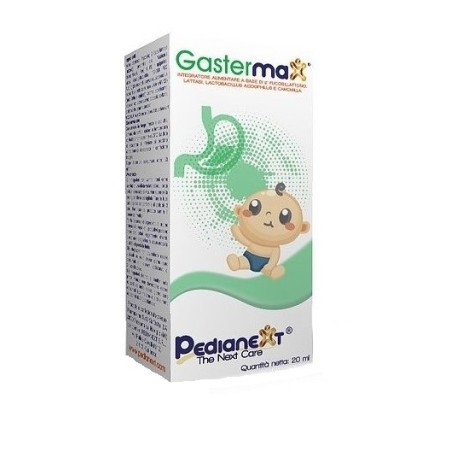 Pedianext Gastermax integratore digestivo rilassante per bambini 20 ml Pedianext Gastermax integratore digestivo rilassante per bambini 20 ml