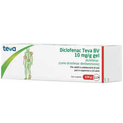 Teva Diclofenac 10 mg/g Gel 120 g