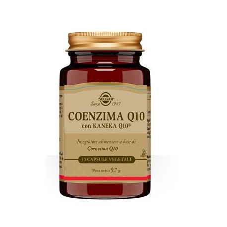 Solgar Coenzima Q10 30 capsule integratore ad azione antiossidante