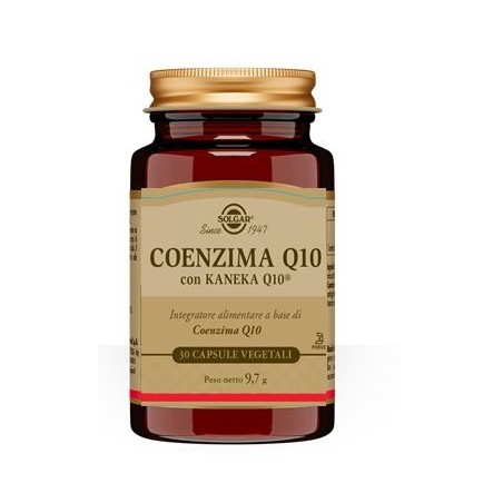 Solgar Coenzima Q10 30 capsule integratore ad azione antiossidante Solgar Coenzima Q10 30 capsule integratore ad azione antiossidante