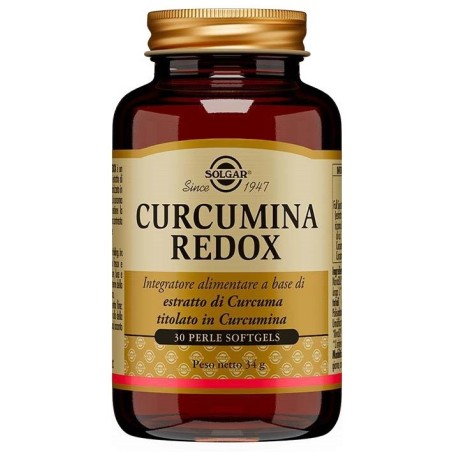 Curcumina Redox 30 Perle - Integratore di curcuma Curcumina Redox 30 Perle - Integratore di curcuma
