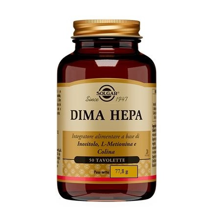 Solgar Dima-Hepa-Integratore detossificante per il fegato 50 tavolette