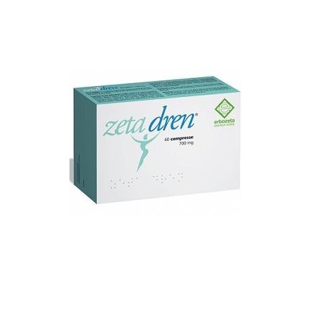 Zeta Dren Integratore contro la Ritenzione Idrica 60 Compresse Zeta Dren Integratore contro la Ritenzione Idrica 60 Compresse