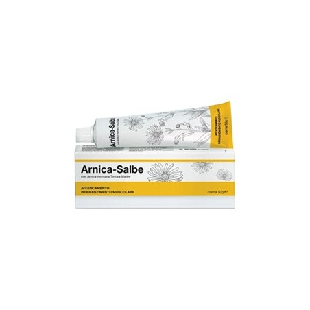 Arnica-Salbe con 10% Arnica montana Tintura Madre crema per dolore muscolare persistente 50 g Arnica-Salbe con 10% Arnica montana Tintura Madre crema per dolore muscolare persistente 50 g