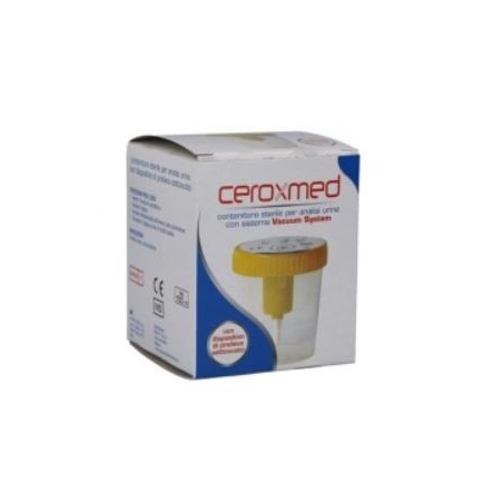 Ceroxmed Contenitore per analisi delle urine vacuum system 1 pezzo Ceroxmed Contenitore per analisi delle urine vacuum system 1 pezzo