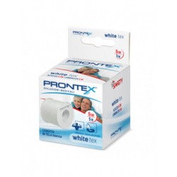 Prontex Cerotto White Tex in tela bianca per medicazioni 5 cm x 5 m