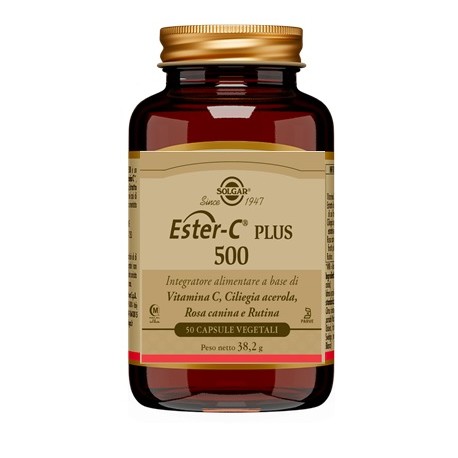 Solgar Ester C Plus 500 - Integratore con vitamina C 50 capsule