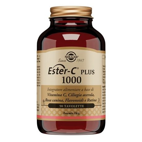 Solgar Ester-C Plus 1000 integratore per le difese immunitarie 90 tavolette