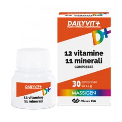 Dailyvit+ 12 Vitamine 11 Minerali integratore multivitaminico 30 compresse