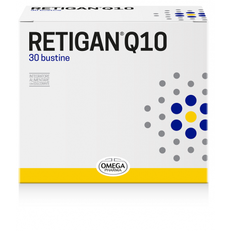 Omega Pharma Retigan Q10 Integratore per il Sistema Nervoso 30 bustine