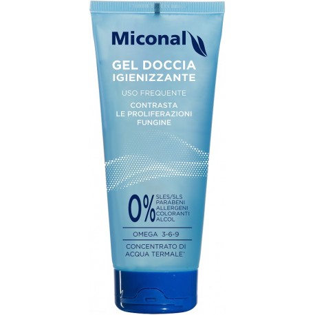 Miconal Gel doccia igienizzante per uso frequente contro le proliferazioni fungine 200 ml