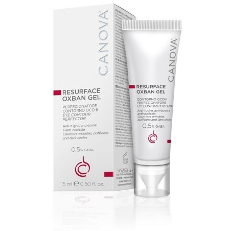 Canova Resurface Oxban Eye Gel Contorno occhi azione lifting immediata 15 ml Canova Resurface Oxban Eye Gel Contorno occhi azione lifting immediata 15 ml