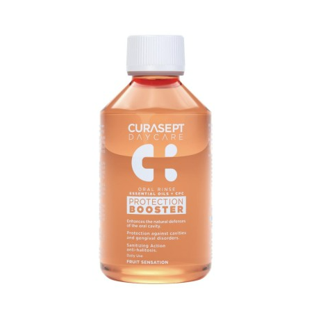 CURASEPT DAYCARE COLLUTORIO PROTECTION BOOSTER FRUIT SENSATION 100 ML CURASEPT DAYCARE COLLUTORIO PROTECTION BOOSTER FRUIT SENSATION 100 ML