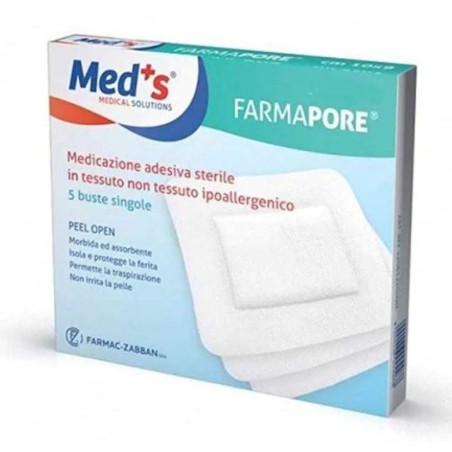 Med's Medicazione autoadesiva sterile 15 X 15 cm 5 pezzi Med's Medicazione autoadesiva sterile 15 X 15 cm 5 pezzi