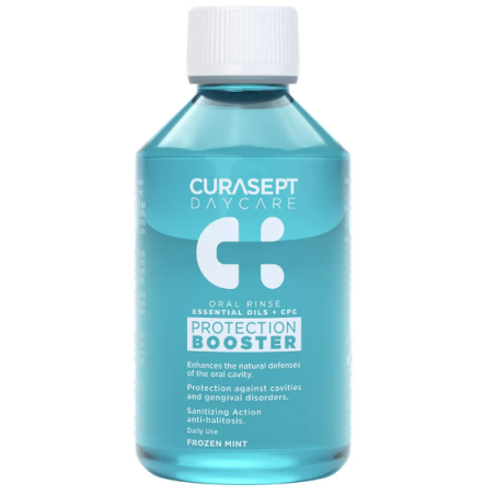 CURASEPT DAYCARE COLLUTORIO PROTECTION BOOSTER FROZEN MINT 250 ML CURASEPT DAYCARE COLLUTORIO PROTECTION BOOSTER FROZEN MINT 250 ML