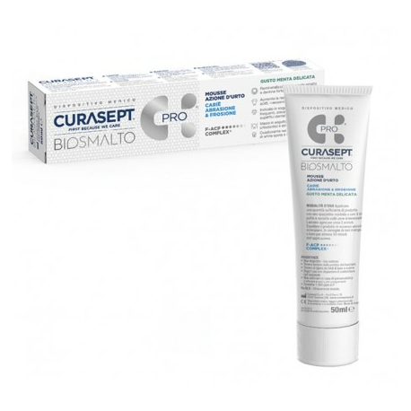 CURASEPT BIOSMALTO MOUSSE CARIE MENTA 50 ML