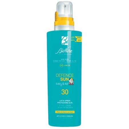 Bionike Defence Sun Baby&Kid Latte Spray protettivo SPF30 per bambini 200 ml Bionike Defence Sun Baby&Kid Latte Spray protettivo SPF30 per bambini 200 ml